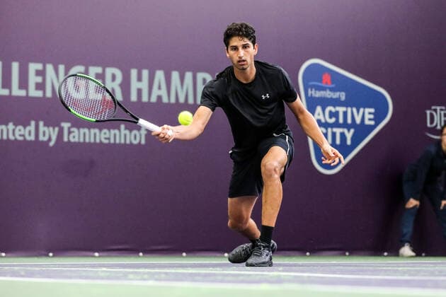 Altug CELIKBILEK TUR , Tennis Challenger Hamburg 2019, ATP Challenger Tour, Hamburg, 22 10 2019,
