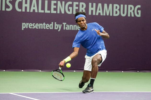 Elias YMER SWE 2 , Tennis Challenger Hamburg 2019, ATP Challenger Tour, Hamburg, 23 10 2019,