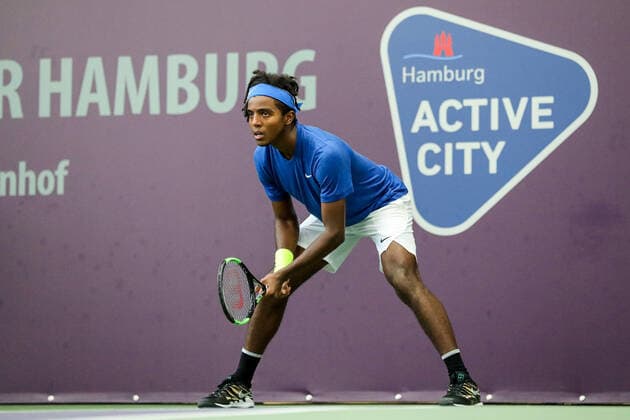 Elias YMER SWE 2 , Tennis Challenger Hamburg 2019, ATP Challenger Tour, Hamburg, 23 10 2019,
