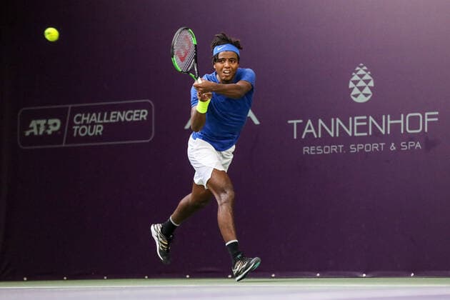 Elias YMER SWE 2 , Tennis Challenger Hamburg 2019, ATP Challenger Tour, Hamburg, 23 10 2019,