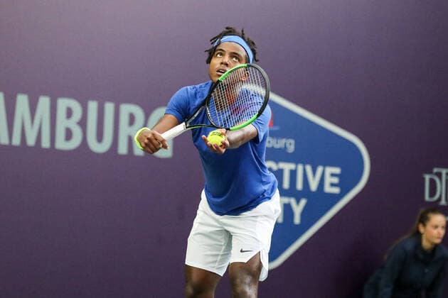 Elias YMER SWE 2 , Tennis Challenger Hamburg 2019, ATP Challenger Tour, Hamburg, 23 10 2019,