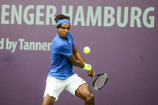 Elias YMER SWE 2 , Tennis Challenger Hamburg 2019, ATP Challenger Tour, Hamburg, 23 10 2019,