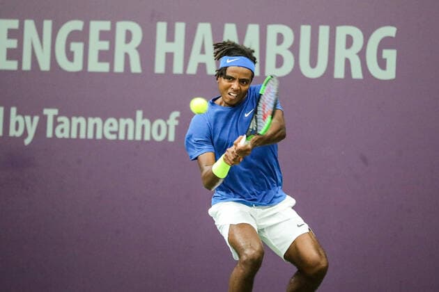 Elias YMER SWE 2 , Tennis Challenger Hamburg 2019, ATP Challenger Tour, Hamburg, 23 10 2019,