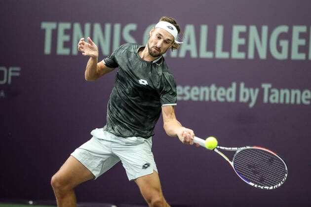 Ruben BEMELMANS BEL , Tennis Challenger Hamburg 2019, ATP Challenger Tour, Hamburg, 23 10 2019,