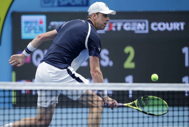 TENNIS - ATP, Tennis Herren Erste Bank Open VIENNA,AUSTRIA,23.OCT.19 - TENNIS - ATP World Tour, Erste Bank Open. Image shows Sam Querrey (USA). GEPAxpictures xWalterxLuger