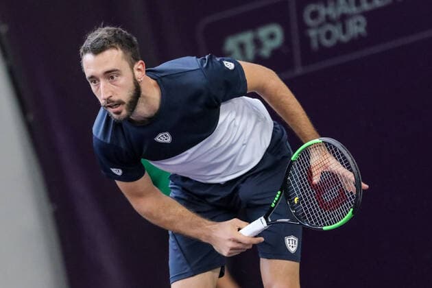 Nikola MILOJEVIC SRB 11 , Tennis Challenger Hamburg 2019, ATP Challenger Tour, Hamburg, 23 10 2019,