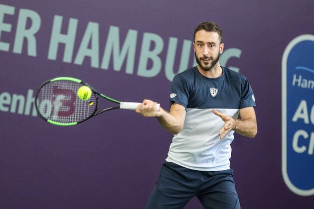Nikola MILOJEVIC SRB 11 , Tennis Challenger Hamburg 2019, ATP Challenger Tour, Hamburg, 23 10 2019,