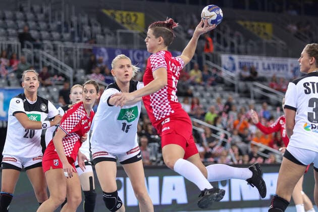 Friendly match between Croatia and Germany at the Zagreb Arena 23.10.2019., Croatia, Zagreb - Friendly handball match between Croatia and Germany at the Zagreb Arena. Dora Lackovic  LukaxStanzl PIXSELL