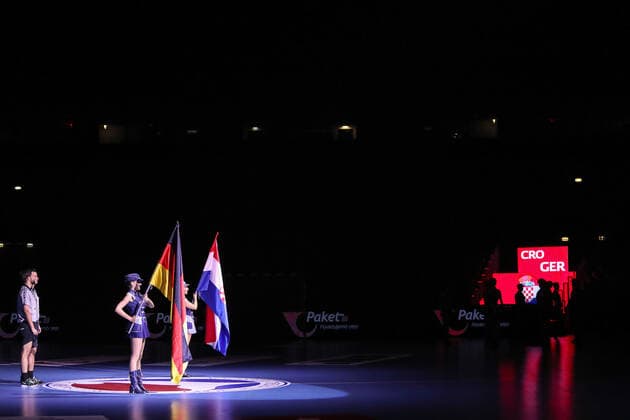 Friendly match between Croatia and Germany at the Zagreb Arena 23.10.2019., Croatia, Zagreb - Friendly handball match between Croatia and Germany at the Zagreb Arena.  LukaxStanzl PIXSELL