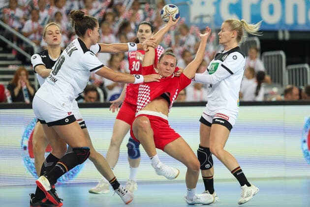 Friendly match between Croatia and Germany at the Zagreb Arena 23.10.2019., Croatia, Zagreb - Friendly handball match between Croatia and Germany at the Zagreb Arena.  LukaxStanzl PIXSELL