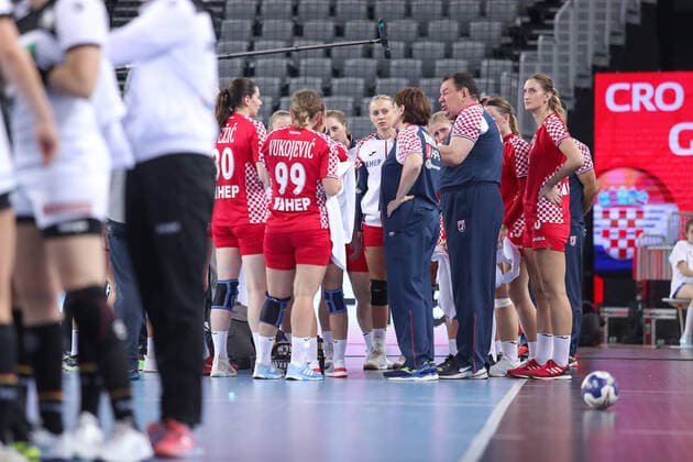 Friendly match between Croatia and Germany at the Zagreb Arena 23.10.2019., Croatia, Zagreb - Friendly handball match between Croatia and Germany at the Zagreb Arena. Nenad Sostaric.  LukaxStanzl PIXSELL
