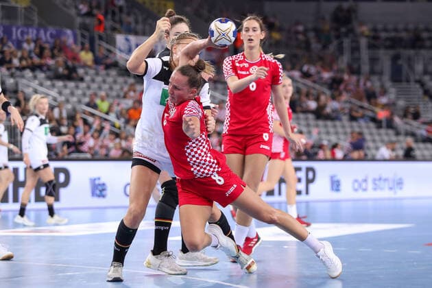Friendly match between Croatia and Germany at the Zagreb Arena 23.10.2019., Croatia, Zagreb - Friendly handball match between Croatia and Germany at the Zagreb Arena. Stela Posavec  LukaxStanzl PIXSELL