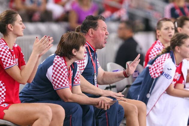 Friendly match between Croatia and Germany at the Zagreb Arena 23.10.2019., Croatia, Zagreb - Friendly handball match between Croatia and Germany at the Zagreb Arena. Nenad Sostaric.  LukaxStanzl PIXSELL