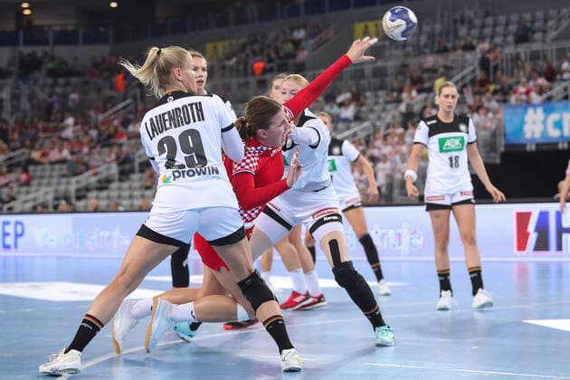 Friendly match between Croatia and Germany at the Zagreb Arena 23.10.2019., Croatia, Zagreb - Friendly handball match between Croatia and Germany at the Zagreb Arena. Antje Lauenroth  LukaxStanzl PIXSELL