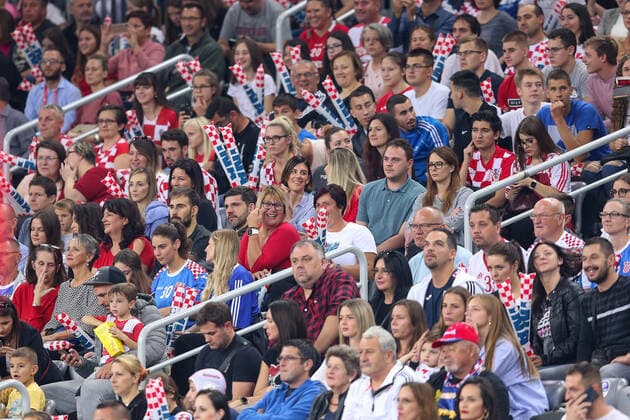 Friendly match between Croatia and Germany at the Zagreb Arena 23.10.2019., Croatia, Zagreb - Friendly handball match between Croatia and Germany at the Zagreb Arena.  LukaxStanzl PIXSELL