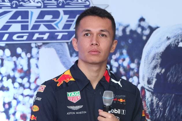 October 23, 2019 EUM20191023DEP17 JPG MEXICO CITY MotoringAutomovilismo Alexander Albon October 23, 2019 Alexander Albon, Formula 1 driver, gave a press conference and participated in a pits challenge Photo Agency EL UNIVERSALCarlos MejiaEELG Latin News October 23, 2019  - ZUMAu78_ 20191023_zaf_u78_070 Copyright: xElxUniversalx