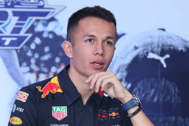 October 23, 2019 EUM20191023DEP18 JPG MEXICO CITY MotoringAutomovilismo Alexander Albon October 23, 2019 Alexander Albon, Formula 1 driver, gave a press conference and participated in a pits challenge Photo Agency EL UNIVERSALCarlos MejiaEELG Latin News October 23, 2019  - ZUMAu78_ 20191023_zaf_u78_071 Copyright: xElxUniversalx