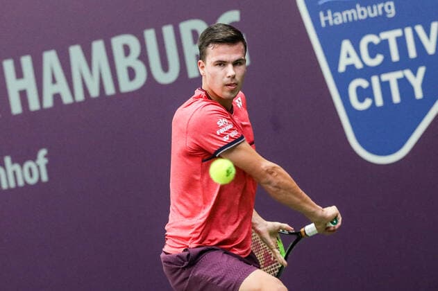 Daniel ALTMAIER GER , Tennis Challenger Hamburg 2019, ATP Challenger Tour, Hamburg, 24 10 2019,
