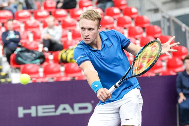 Jelle SELS NED , Tennis Challenger Hamburg 2019, ATP Challenger Tour, Hamburg, 24 10 2019,