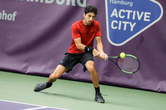 Altug CELIKBILEK TUR , Tennis Challenger Hamburg 2019, ATP Challenger Tour, Hamburg, 24 10 2019,