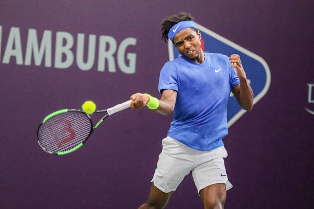 Elias YMER SWE 2 , Tennis Challenger Hamburg 2019, ATP Challenger Tour, Hamburg, 24 10 2019,