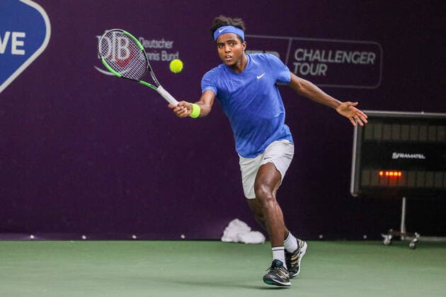 Elias YMER SWE 2 , Tennis Challenger Hamburg 2019, ATP Challenger Tour, Hamburg, 24 10 2019,