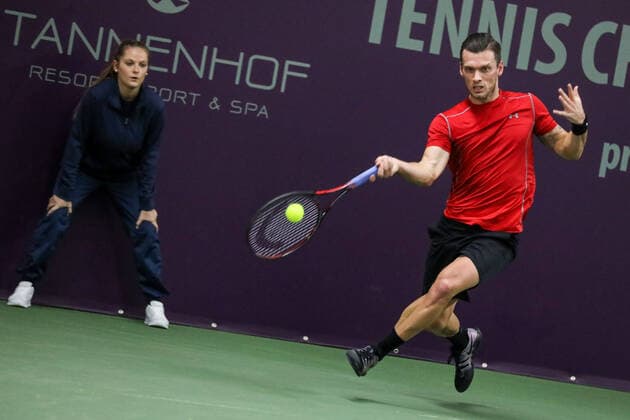Tobias KAMKE GER , Tennis Challenger Hamburg 2019, ATP Challenger Tour, Hamburg, 24 10 2019,