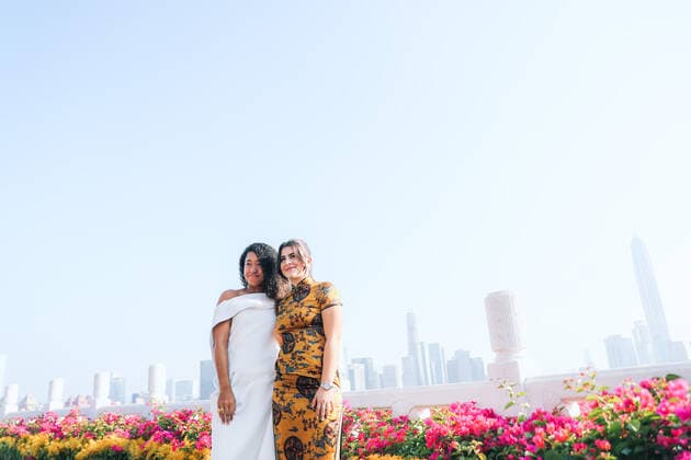 SHENZHEN, CHINA - OCTOBER 25: Naomi Osaka of Japan and Bianca Andreescu of Canada pose for a photo during the 2019 WTA, Tennis Damen Finals official photo shoot ahead of the 2019 WTA Finals at Lotus Hill Park on October 25, 2019 in Shenzhen, Guangdong Province of China.  Copyright: xVCGx CFP111256388548 