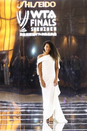 SHENZHEN, CHINA - OCTOBER 25: Naomi Osaka of Japan attends 2019 WTA, Tennis Damen Finals Shenzhen Gala Evening & Draw Ceremony at Hilton Hotel on October 25, 2019 in Shenzhen, Guangdong Province of China.  Copyright: xVCGx CFP111256392022 