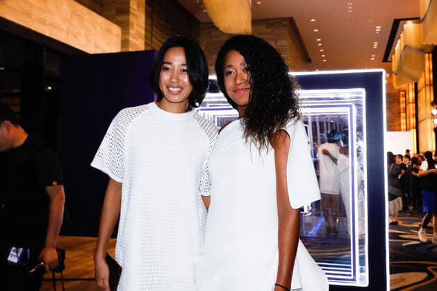 SHENZHEN, CHINA - OCTOBER 25: Zhang Shuai (L) of China and Naomi Osaka of Japan attend 2019 WTA, Tennis Damen Finals Shenzhen Gala Evening & Draw Ceremony at Hilton Hotel on October 25, 2019 in Shenzhen, Guangdong Province of China.  Copyright: xVCGx CFP111256395133 