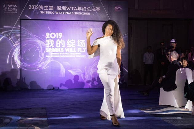 SHENZHEN, CHINA - OCTOBER 25: Naomi Osaka of Japan attends 2019 WTA, Tennis Damen Finals Shenzhen Gala Evening & Draw Ceremony at Hilton Hotel on October 25, 2019 in Shenzhen, Guangdong Province of China.  Copyright: xVCGx CFP111256401458 
