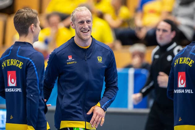 191025 Goalkeeper Mikael Appelgren of Sweden ahead of the international friendly Handball match between Sweden and Iceland on October 25, 2019 in Kristianstad Photo Mathilda Ahlberg BILDBYRAN Cop 178 bbeng Handboll Handball National Team Sweden Island Friendly match,  Copyright: MATHILDAxAHLBERG BB191025BB468