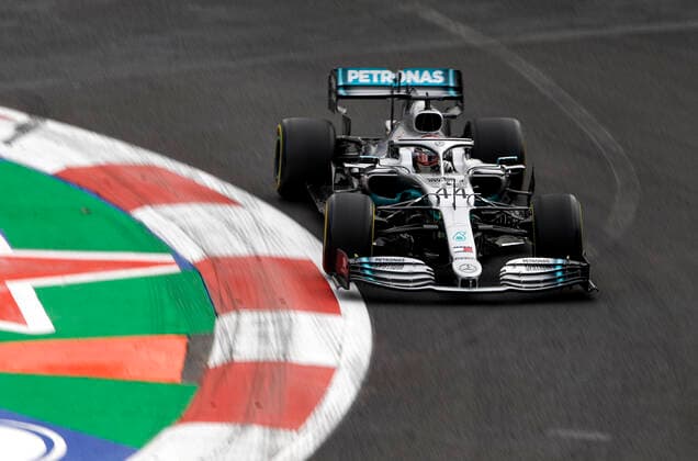 Motorsports: FIA Formula One World Championship, WM, Weltmeisterschaft 2019, Grand Prix of Mexico, 44 Lewis Hamilton (GBR, Mercedes AMG Petronas Motorsport), Mexico-City Mexico