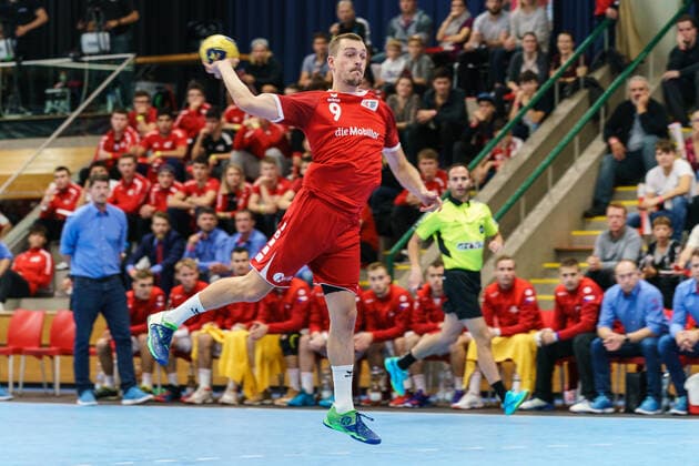 25 10 2019, Aarau, Schachenhalle, Test match Switzerland Czech Republic, Marvin Lier Switzerland Aarau Schachenhalle Aargau Switzerland Copyright: xJustPictures.ch VedranxGalijasx