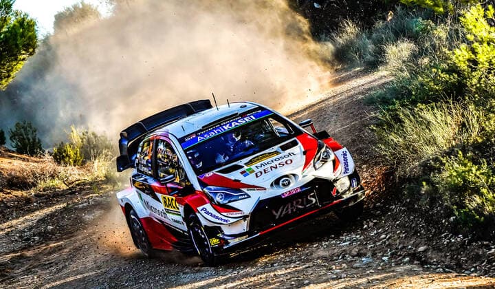 Bilder des Jahres 2019, Sport 10 Oktober Sport Themen der Woche KW43 OTT TANAK RALLYE : WRC, Motorsport Rallye, WM Rallye d espagne - 25 10 2019 SPRESSE PANORAMIC 