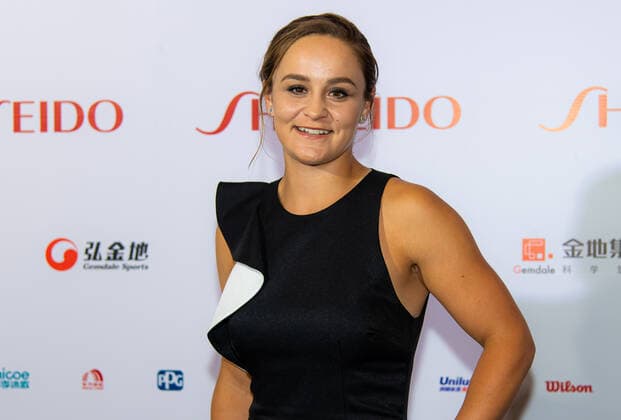 October 25, 2019, Shenzhen, CHINA: Ashleigh Barty of Australia on the red carpet before the draw gala of the 2019 WTA, Tennis Damen Finals tennis tournament 2019 WTA Finals, Tennis, Shenzhen, China, Oct 25 - ZUMAa181 20191025_zaa_a181_047 Copyright: xAFP7x