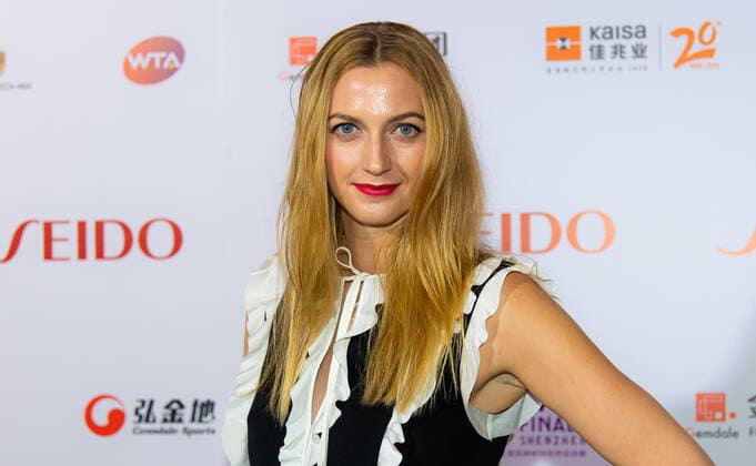 October 25, 2019, Shenzhen, CHINA: Petra Kvitova of the Czech Republic on the red carpet before the draw gala of the 2019 WTA, Tennis Damen Finals tennis tournament 2019 WTA Finals, Tennis, Shenzhen, China, Oct 25 - ZUMAa181 20191025_zaa_a181_048 Copyright: xAFP7x
