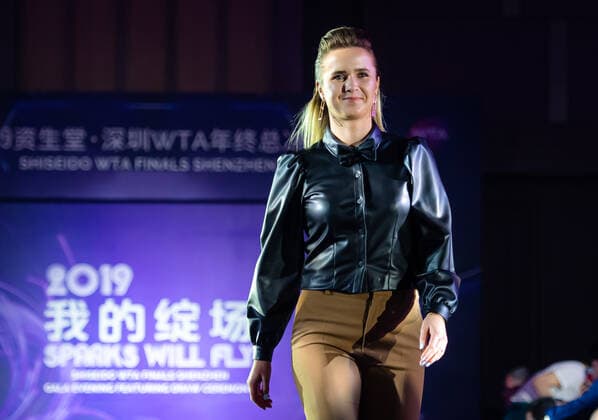 October 25, 2019, Shenzhen, CHINA: Elina Svitolina of the Ukraine during the draw gala of the 2019 WTA, Tennis Damen Finals tennis tournament 2019 WTA Finals, Tennis, Shenzhen, China, Oct 25 - ZUMAa181 20191025_zaa_a181_053 Copyright: xAFP7x