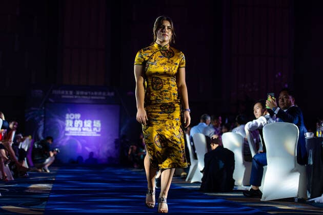 October 25, 2019, Shenzhen, CHINA: Bianca Andreescu of Canada during the draw gala of the 2019 WTA, Tennis Damen Finals tennis tournament 2019 WTA Finals, Tennis, Shenzhen, China, Oct 25 - ZUMAa181 20191025_zaa_a181_076 Copyright: xAFP7x