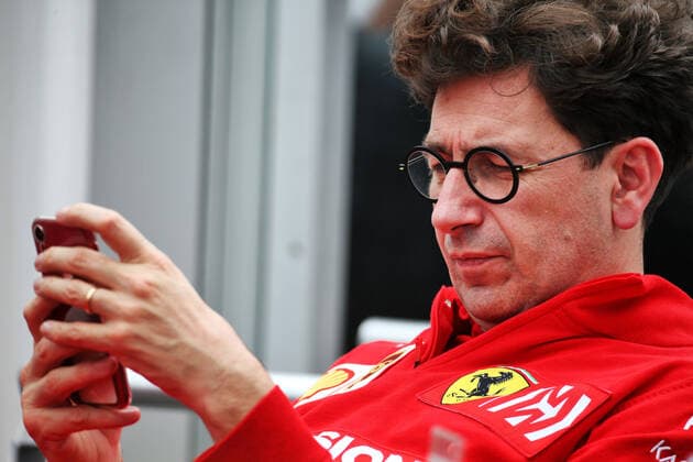 Photo4 LaPresse 25 10 2019 Mexico City, Mexico Grand Prix Formula One Mexico 2019 In the pic: Mattia Binotto (ITA) Scuderia Ferrari Team Principal  Copyright: xPhoto4 LaPressex