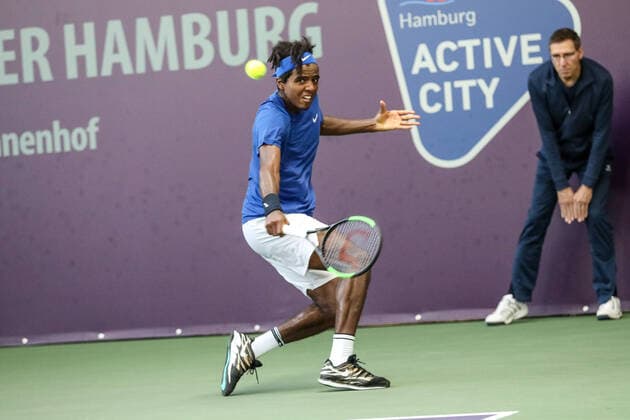Elias YMER SWE 2 , Semifinal day, Tennis Challenger Hamburg 2019, ATP Challenger Tour, Hamburg, 26 10 2019,