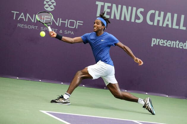 Elias YMER SWE 2 , Semifinal day, Tennis Challenger Hamburg 2019, ATP Challenger Tour, Hamburg, 26 10 2019,