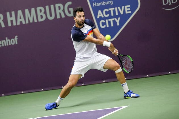 Salvatore CARUSO ITA 1 , semi-final day, Tennis Challenger Hamburg 2019, ATP Challenger Tour, Hamburg, 26 10 2019,