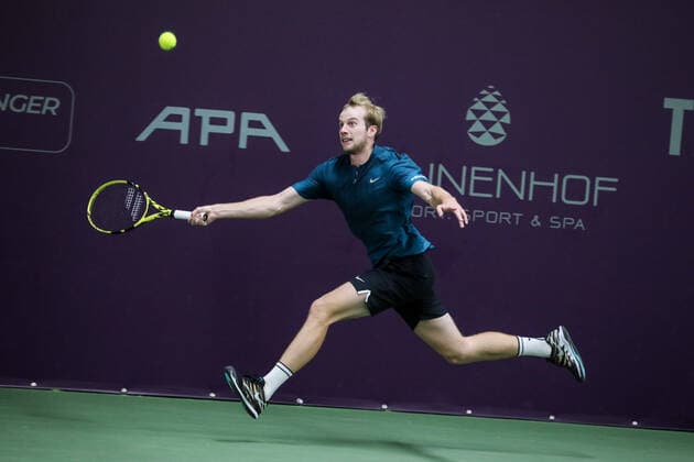 Botic VAN DE ZANDSCHULP NED , Semifinal Day, Tennis Challenger Hamburg 2019, ATP Challenger Tour, Hamburg, 26 10 2019,