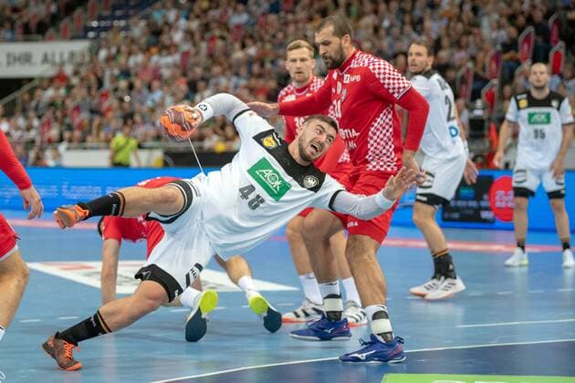 Handball Hannover 26 10 2019 International Handball Day Germany GER Croatia CRO Jannik Kohlbacher Germany, No 48