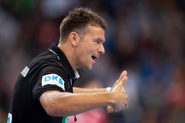 Hannover, Germany 26 10 2019 Day of Handball 2019 International match Germany vs. Croatia Christian Prokop Trainer Germany Hannover Lower Saxony Germany TUI Arena