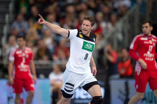 Hannover, Germany 26 10 2019 Day of Handball 2019 International match Germany vs. Croatia Tobias Reichmann Germany Hannover Lower Saxony Germany TUI Arena