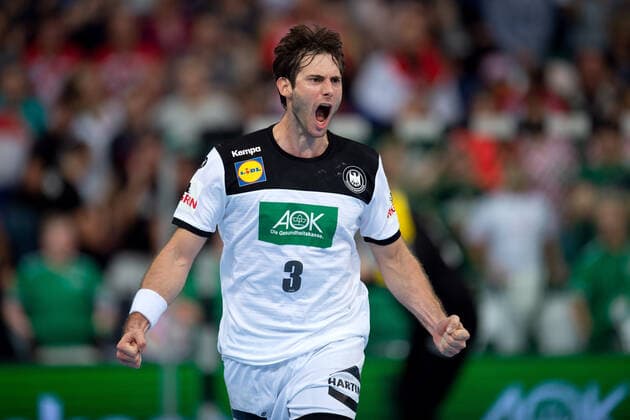 Hanover, Germany 26 10 2019 Day of Handball 2019 International match Germany vs Croatia Uwe Gensheimer Germany Hanover Lower Saxony Germany TUI Arena