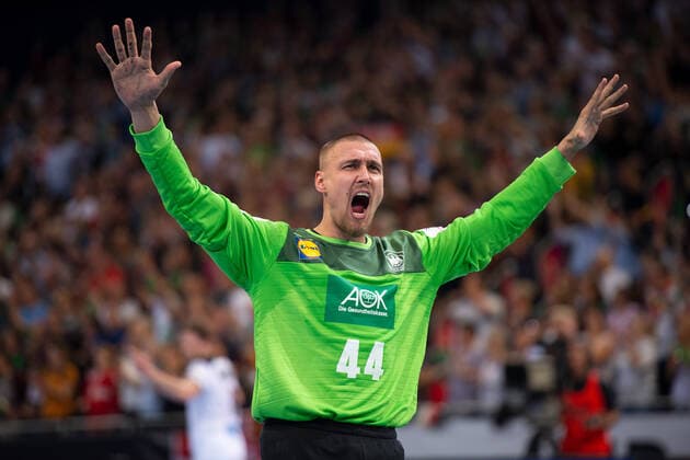 Hanover, Germany 26 10 2019 Day of Handball 2019 International match Germany vs. Croatia Dario Quenstedt Germany Hanover Lower Saxony Germany TUI Arena