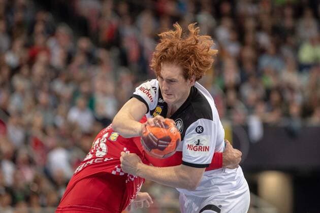 Handball Hannover 26 10 2019 International Handball Day Germany GER Croatia CRO Lukas Stutzke Germany, No 39